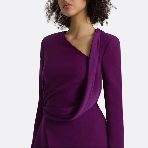 Safiyaa Laurana Currant Midi Dress - Picture 12 of 13